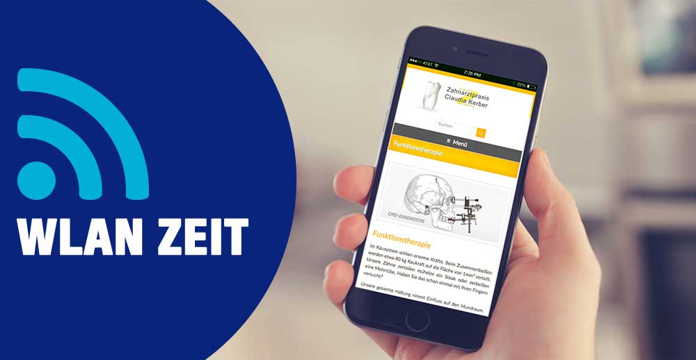 Zahnarzt Patienten WLAN